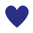 blue heart